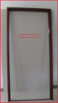 Požární dveře - Ocelová zárubeň YZP 100/1970/600 (těsněná) Levá